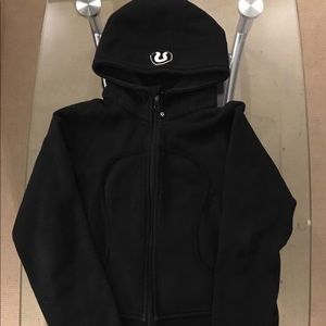 Lululemon Black Sweater Zip-Up